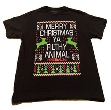 HOME ALONE - Merry Christmas Ya Filthy Animal- Ugly Sweater T-shirt