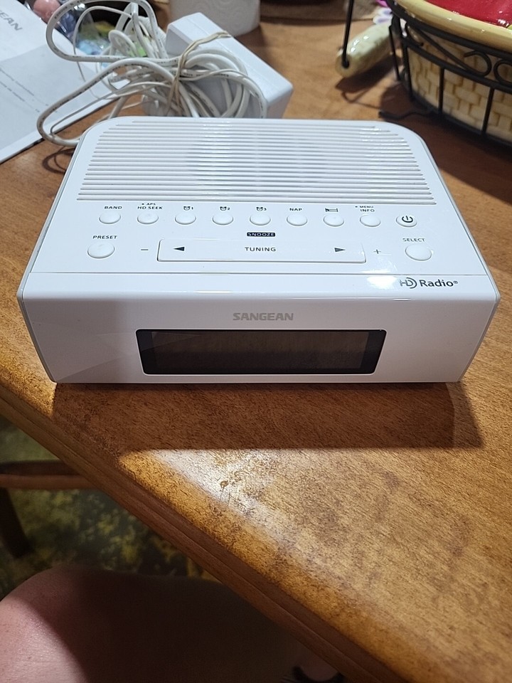 Sangean HDR15 HD Clock Radio with FM RBDS and AM Digital Receivers eBay