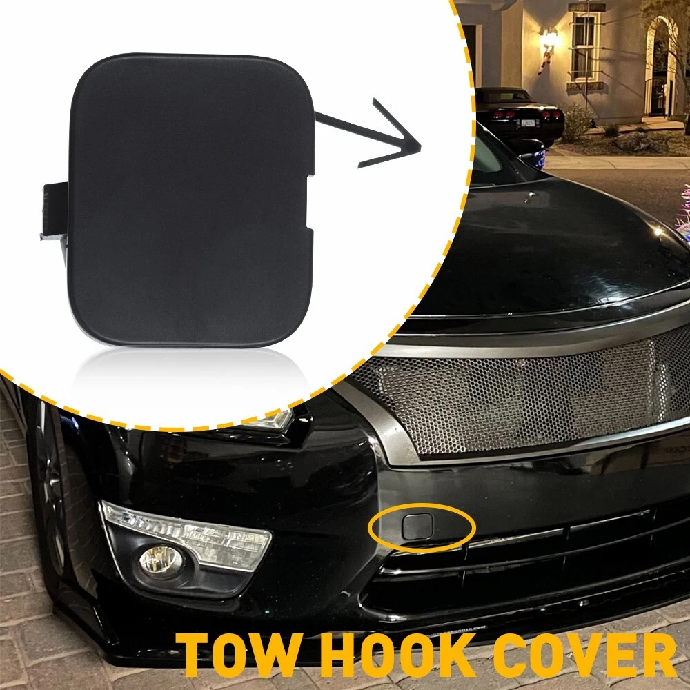 For 2013 2015 Nissan Altima Front Bumper Tow Hook Eye Cover Cap
