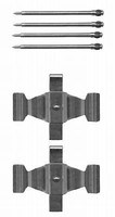 Hella 8DZ 355 204-041 ZubehöRsatz, Scheibenbremsbelag FüR MERCEDES-BENZ