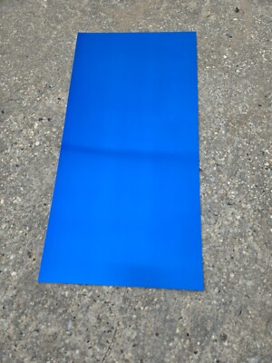 12''X24'' Blue .025'' Color Anodized Aluminum Sheet, Metal, 22 Gauge CNC Plate