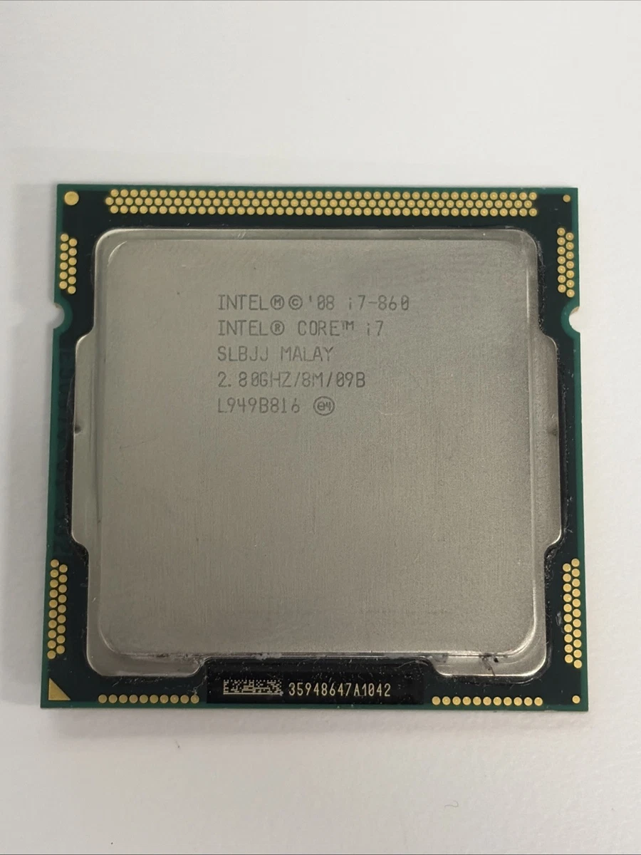 【中古】「非常に良い」インテルOEM bv80605001908ak 2.5?GT/s Core i7???860?2.8?GHz 8?MB LGA 1156?CPU OEM Intel Core i7-860 Core i7 1st Gen. CPUs for sale - eBay
