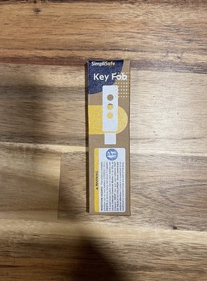 SimpliSafe Key Fob Remote for Home Security System Black SSKF3