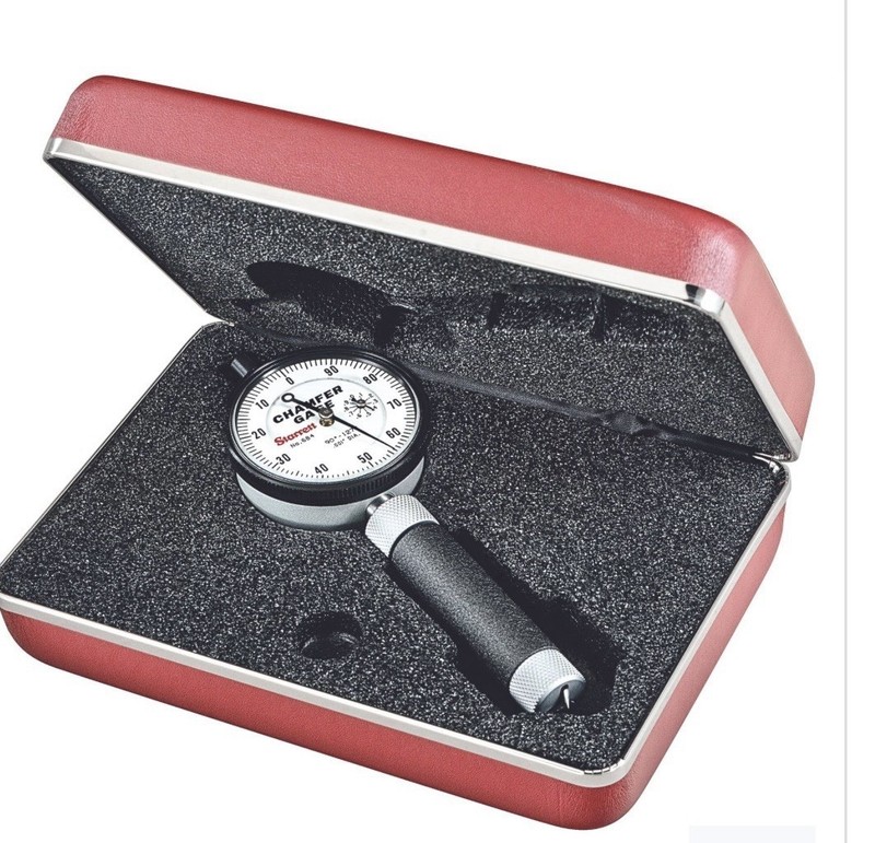 Starrett 684-1Z  Internal Chamfer Gage 0-1" Range, 0-90 Angle