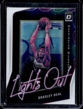 2020-21 Panini Donruss Optic Bradley Beal Lights Out #2 Wizards
