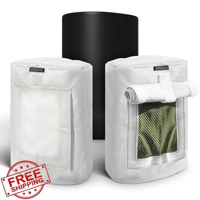 SoundCover White Sonos Move Speaker Cover