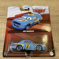 Mattel Cars REV 'N' GO 73 MISTI MOTORKRASS Rev N Go Misty Motorcar Piston Cup