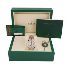Rolex 126283RBR Datejust 36 mm White MOP Dial Jubilee Bracelet Box & Papers 2026