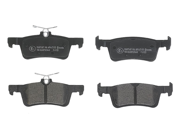 Brembo Brake Pads Set Rear P61121 1610814180 1619791380 1647875680 25842 25841 - Image 13