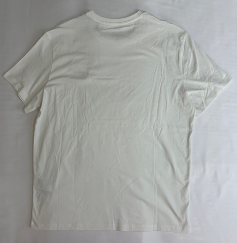 Armani Exchange Men's Beige T-Shirt Hawk Logo Sz Large NEW - Picture 2 of 5