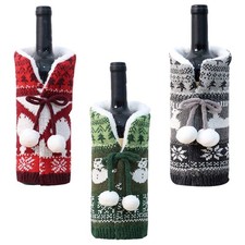 Ensemble de sacs de bouteilles de vin r??utilisables de vacances avec motifs bon