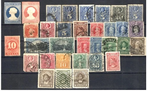 526sk42 Chile collection  old lot