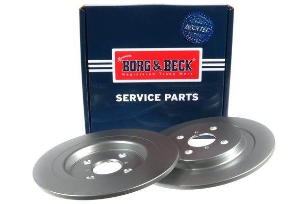 BORG & BECK BBD4601 Brake Disc Rear Fits Daihatsu Charade Viii Toyota Yaris/Vitz