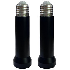 Socket Extender, E26 to E27 Light Bulb Socket Extender Standard Medium Base, 5.3