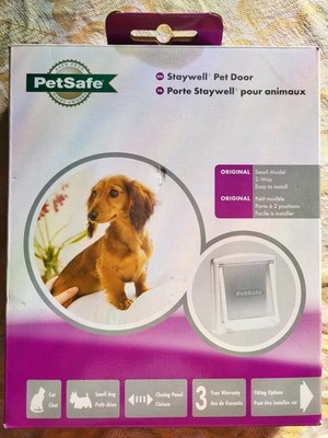 Stay well kleine Haustiertür Katze oder kleiner Hund. Dackel. Easy Fit. Zwei Wege Katzenklappe