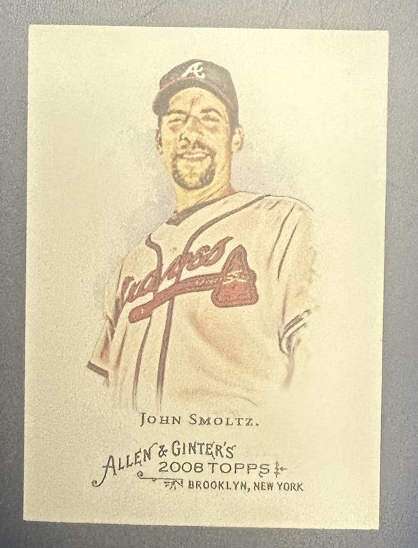 2008 Topps Allen and Ginter #274 John Smoltz ~ Atlanta Braves