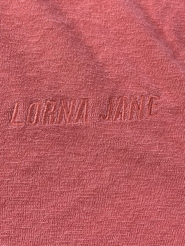 Uniquely Lorna Jane Crop Tee T-shirt Womens Large Pink Gym Activewear - Picture 2 of 9