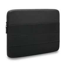 Image of Kensington EQ 16" Laptop Sleeve Black, Recycled PET, Padded Case Pouch, K60395WW