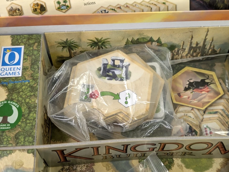Kingdom Builder Juego de Mesa Queen Games Donald X Vaccarino 100% COMPLETO Foto 4 de 4