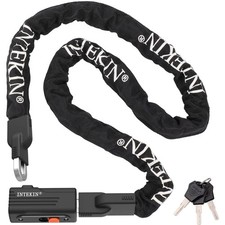 Bike Chain Lock 3FT/4FT/5FT Heavy Duty Bike Lock Anti-Theft Bicycle Chain Loc...