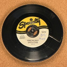 Little Richard 45RPM “Long Tall Sally” 1956 50s Rock & Roll 7” Vinyl NM