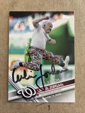 Leslie Jordan Authentic Hand Signed 2017 Topps Card RIP First Pitch