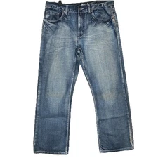 Flypaper Jeans Men’s 34X30 Distressed Grunge Goth Skater Boot Denim Retro Y2K