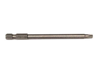  1 PEICE- S2 STEEL 4'' INCH LONG 1/4'' HEX MAGNETIC TAMPER PROOF STAR T25 TORX BIT