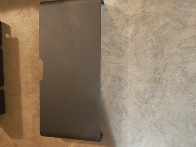 Monitor stand riser, metal with 4 3.0 USB ports
