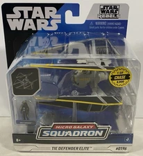 Star Wars Micro Galaxy Squadron Series 9 TIE DEFENDER ELITE CHASE 1/5000 #0196