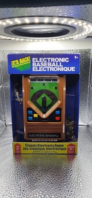Basic Fun Handheld Electronic Baseball Game Item 09507 New In Box 2018