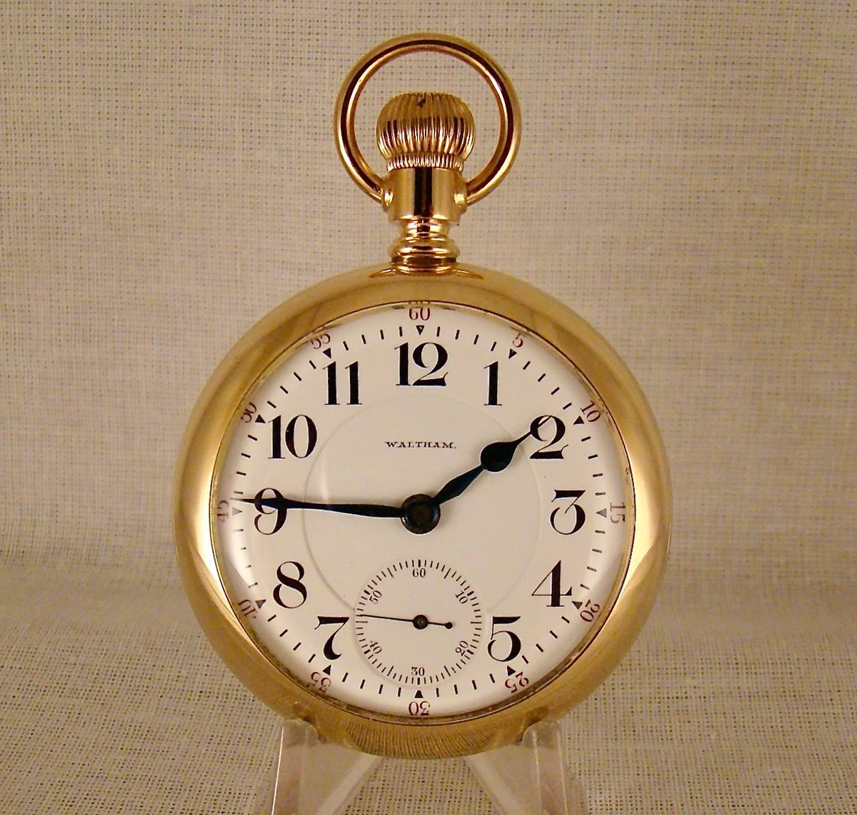 Waltham Gold Filled Pocket Watch Pocket Watches with Vintage 1900 