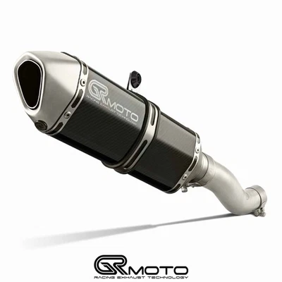 Silencieux Slip-On En Carbone GRmoto Pour Triumph Street Triple 765 2017-2022 - Photo 1/4