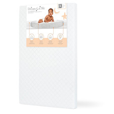 Dream on Me Holly 2-In-1 Mini Crib Mattress, Dual-Sided Infant Toddler, Waterp