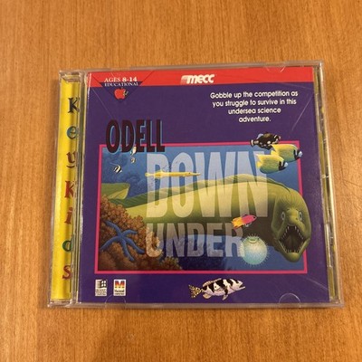 Odell Down Under PC CD Rom WIN/MAC MECC SOFT KEY 1995 VTG