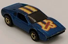 Vintage 1977 Hot Wheels Ultra Hots Blue Race Bait Ferrari 308 1:64 Diecast Car