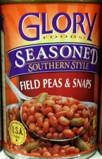 Glory Foods Seasoned Southern Style Field Peas & Snaps