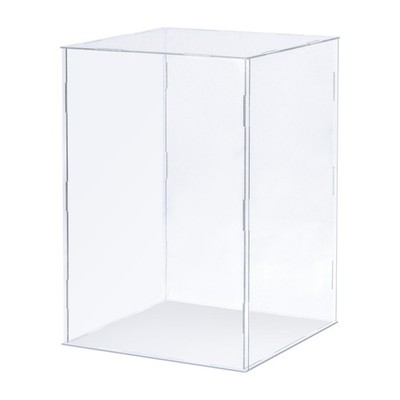 20x20x30cm Clear Display Case for CRAFTS Acrylic Box Assemble Transparent
