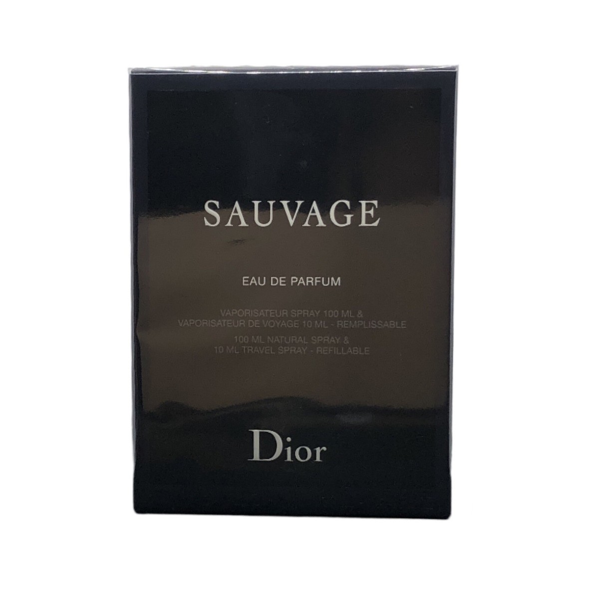 DIOR SAUVAGE 2 PCS SET 3.4 Fl Oz EAU DE PARFUM +10ML-SPRAY
