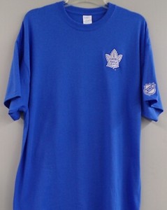 Toronto Maple Leafs NHL Hockey Embroidered T-Shirt S-6XL, LT-4XLT New