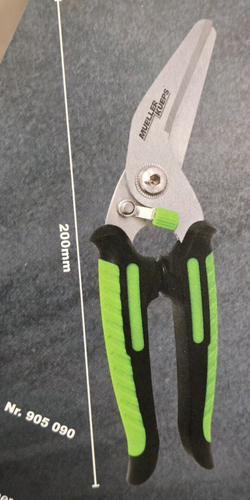 Mueller Kueps Heavy Duty Angled Spring Loaded Scissors w/Lock, Shears #905090 - Picture 4 of 4