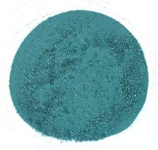 One Quarter Pound Dyed Green Calcite Craft Inlay Sand Painting Powder 2mm  Less