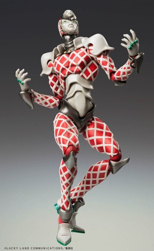 JoJo's Bizarre Adventure Super Action Statue Figur 5. Teil Diavolo & K.C Neu - Bild 18 von 18
