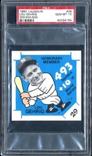 Lou Gehrig Cards, Rookie Cards, and Memorabilia Guide 47
