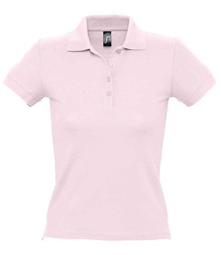 Camisa deportiva informal polo de algodón de calce ajustado para damas y mujer - ¡18 colores! - Imagen 14 de 19