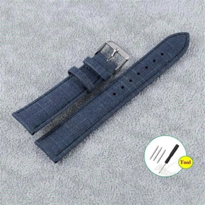 Denim Pattern Watch Strap Many Colors US Seller