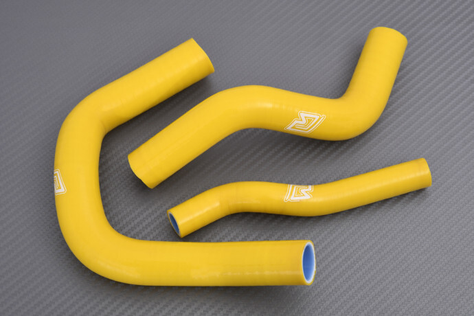 Kit de durites radiateur eau jaune compatible avec la moto Honda NC 700 S X 2012-2014