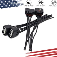 4Pcs Ignition Coils Connector Plug Harness For Lexus RX350 Toyota Camry Sienna