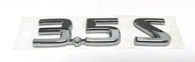 Nissan  Nameplate 3.5 S Emblem  Decale OEM 90896-5Z200 new