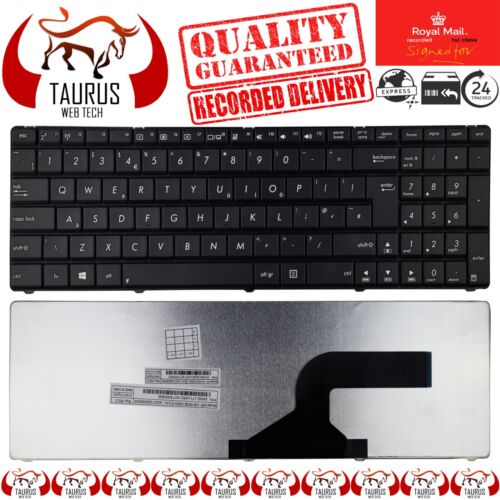 New ASUS K53E-1A K53S K53SC K53SC-1B K53SJ-3C K53SJ UK Black Keyboard FREE P&P - Picture 1 of 4